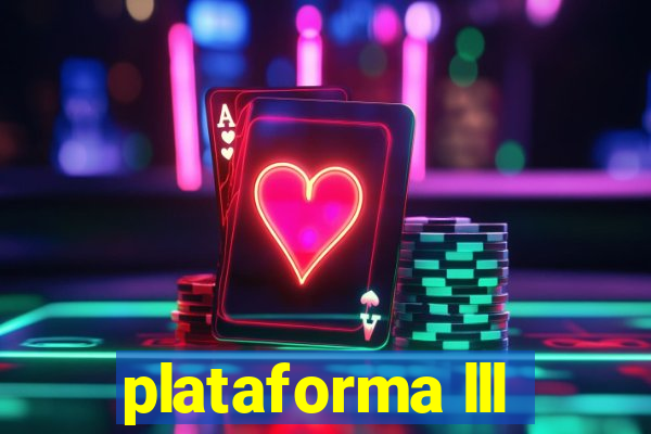 plataforma lll